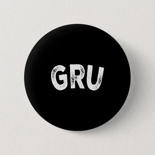 Gru  6 cm round badge (Front)