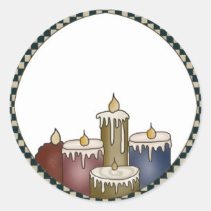 Grubby Candles Blank Stickers