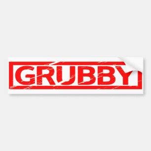 Grubby Stamp Bumper Sticker