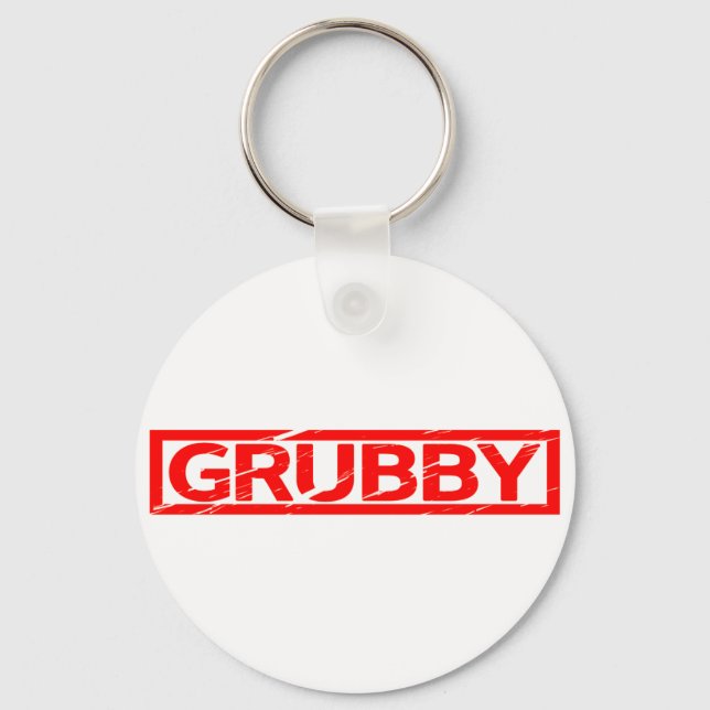 Grubby Stamp Key Ring (Front)