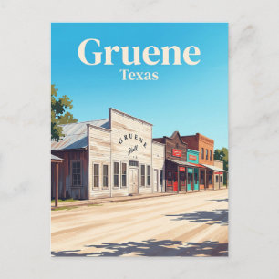 Gruene USA Postcard