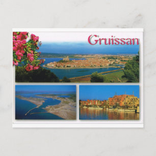 Gruissan, Cote d'Azur, multiview Postcard