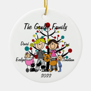 Grulke Customer Request Family Ornament