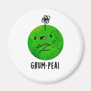 Grum-pea Funny Veggie Pun Magnet