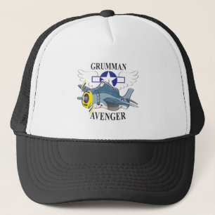 grumman avenger trucker hat