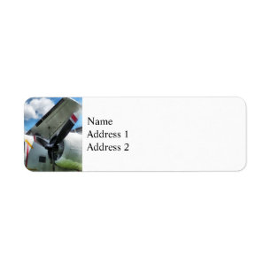 Grumman C-1A Trader Return Address Label