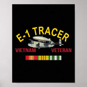 Grumman E-1 Tracer Vietnam Veteran E-1 Tracer Airc Poster