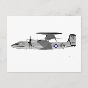 Grumman E-2C Hawkeye Postcard