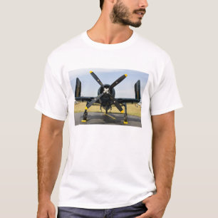 Grumman F8F Bearcat Navy Carrier Fighter on the T-Shirt