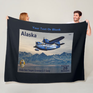 Grumman G-21 Goose Fleece Blanket