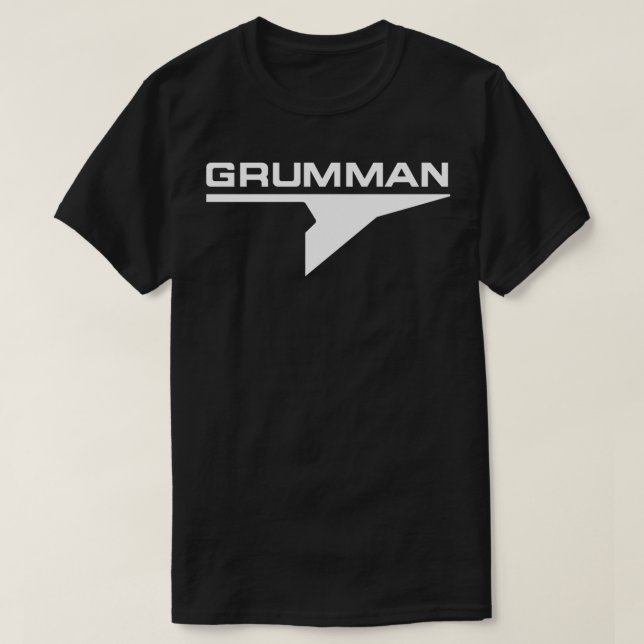 Grumman logo Classic T Shirt (Design Front)