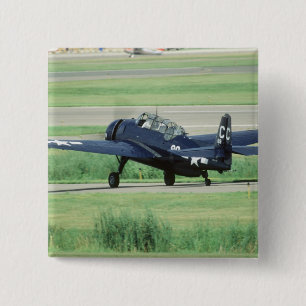 Grumman TBF/TBM Avenger Navy Carrier torpedo 15 Cm Square Badge