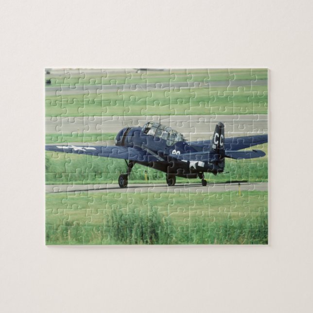 Grumman TBF/TBM Avenger Navy Carrier torpedo Jigsaw Puzzle (Horizontal)