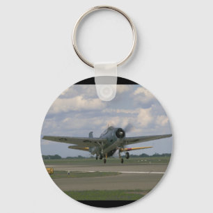 Grumman TBM Avenger, Taking Off_WWII Planes Key Ring