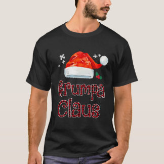 Grumpa Claus Tee Christmas Pajama Family Matching 
