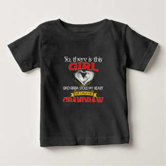 Grumpa Lover| This Girl Like Grandpa Baby T-Shirt