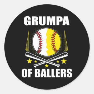 Grumpa Sell Softll Of Ll Father's Mother's Day Classic Round Sticker