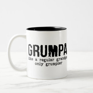 Grumpa Two-Tone Coffee Mug