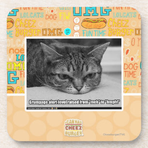 Grumpage Alert Coaster