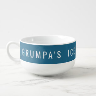 Grumpa's Ice Cream Bowl for Grumpy Grandpa