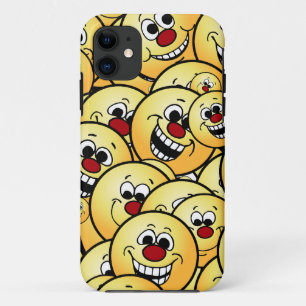 Grumpeys Happy Faces Set iPhone 11 Case