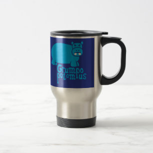 Grumpopotamus Travel Mug