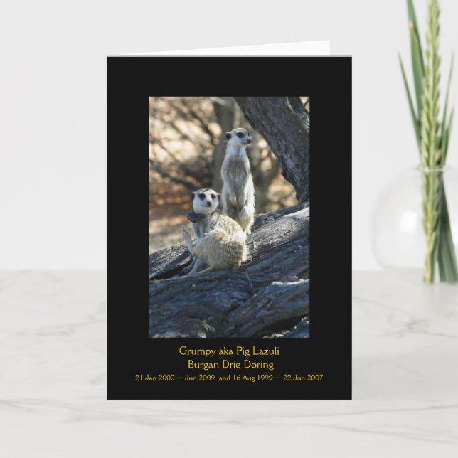 Grumpy and Burgan - Legends Card (Front)