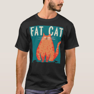 Grumpy and fluffy Cat Costume for funny overweight T-Shirt