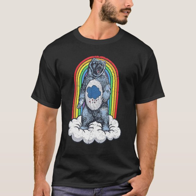 Grumpy Bear Rainbow T-Shirt (Front)