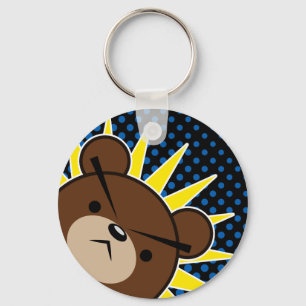 Grumpy Bear Roar Key Ring
