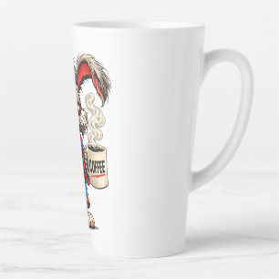 Grumpy Bunny Coffee Funny T-Shirt Latte Mug