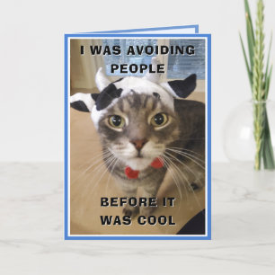 Grumpy Cat Birthday Card