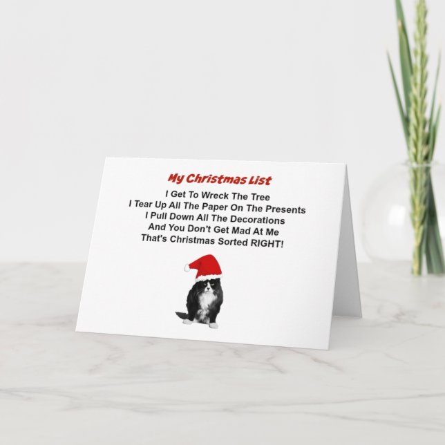 Grumpy Cat Christmas Cards (Front)