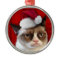 Grumpy Cat Christmas Ornament