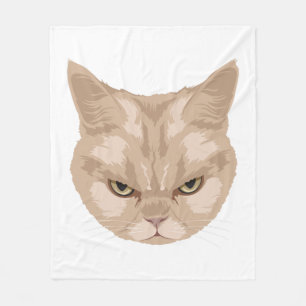 Grumpy Cat   Fleece Blanket