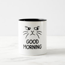 Grumpy Cat Good Morning Mug