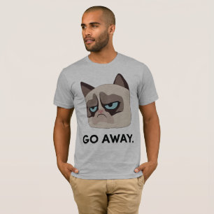 Grumpy Cat Grumpmoji T-Shirt - Go Away