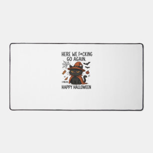 Grumpy Cat Halloween Classic T-Shirt Desk Mat