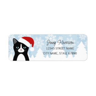 Grumpy Cat Holiday Address Labels