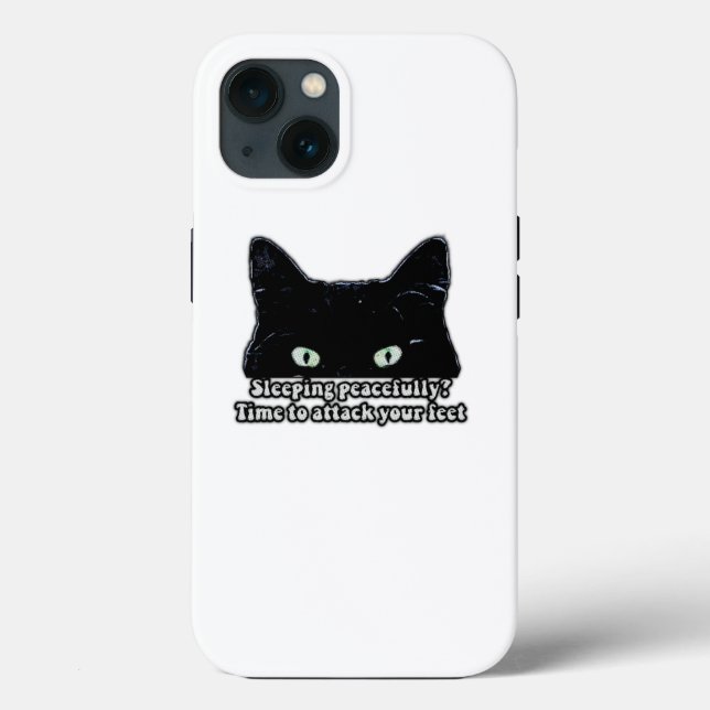 Grumpy cat meme for cat lovers and kitten owners Case-Mate iPhone case (Back)