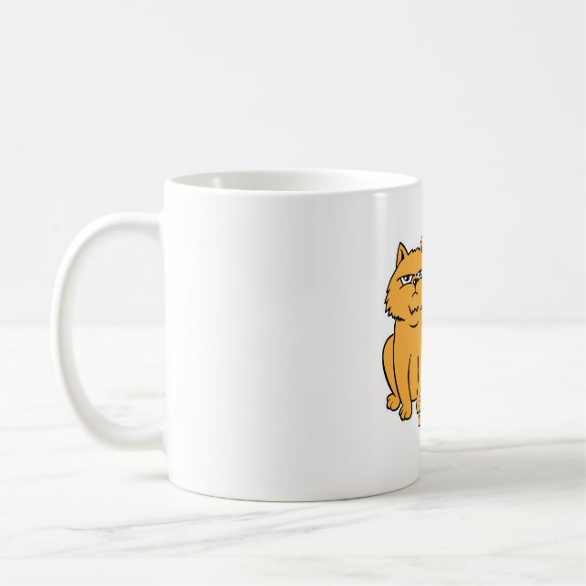 Grumpy Cat - Meme Funny Cat  Coffee Mug (Left)