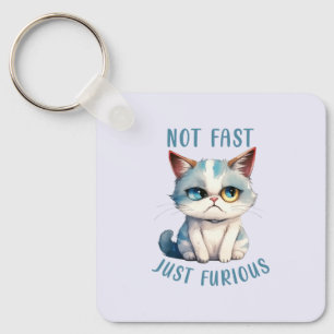 Grumpy Cat - Not Fast, Just Furious Key Ring