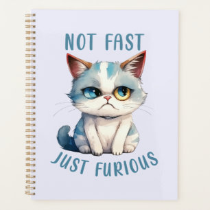 Grumpy Cat - Not Fast, Just Furious Planner