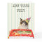 Grumpy Cat Party Greeting Card - Customisable