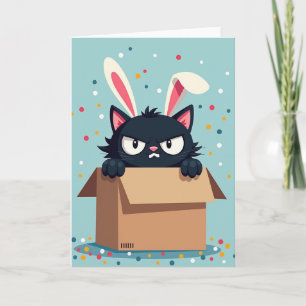 Grumpy Cat Party Time Card