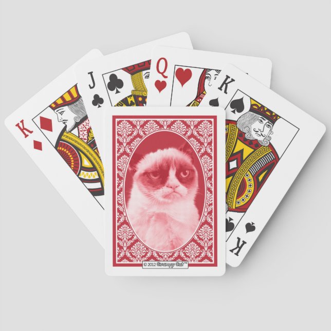 Grumpy Cat™ Playing Cards (Back)