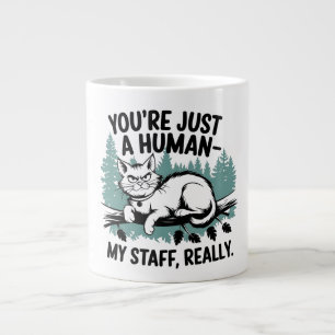 Grumpy Cat – 'You're Just a Human, My Staff Really Large Coffee Mug