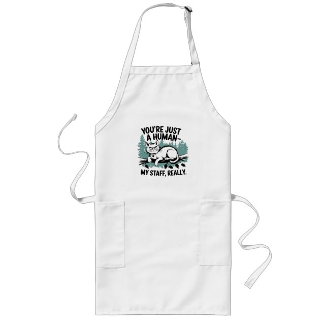 Grumpy Cat – 'You're Just a Human, My Staff Really Long Apron (Front)