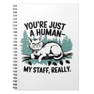 Grumpy Cat – 'You're Just a Human, My Staff Really Notebook
