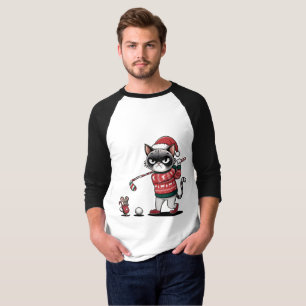 Grumpy Cat's Christmas Mischief   Funny Cat T-Shirt